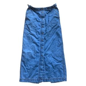Lauren Jeans Co by Ralph Lauren 90’s vintage maxi skirt